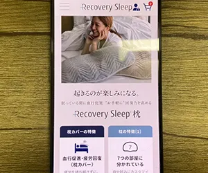 Recovery Sleep　枕